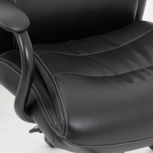 Кресло руководителя Brabix Premium Heavy Duty HD-004 до 200 кг, экокожа, черное 531942 фото 3